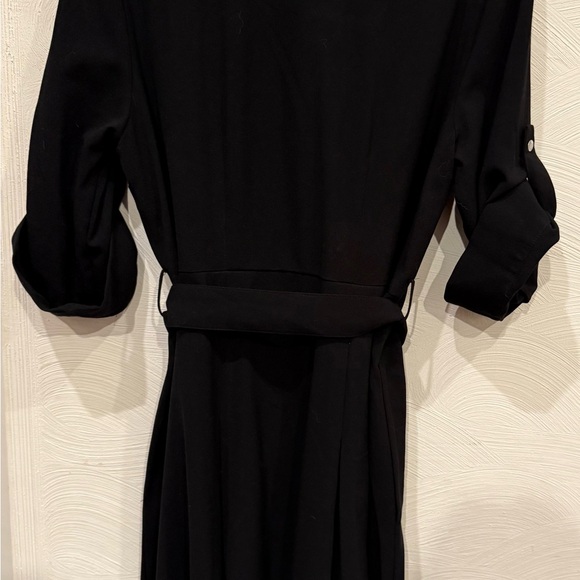 MICHAEL Michael Kors Black Dress with Belt - Picture 2 of 6